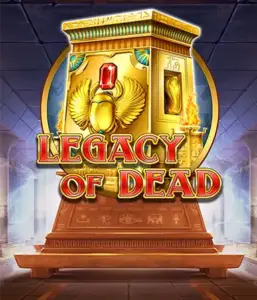 Play  Legacy of Dead slot by Play'n GO with free spins and growing symbols, beginning with bets from $0.10.